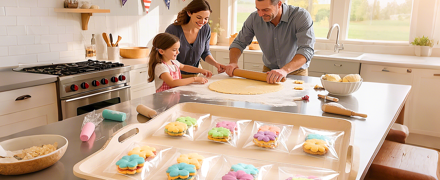 Self Sealing Cookie Bags