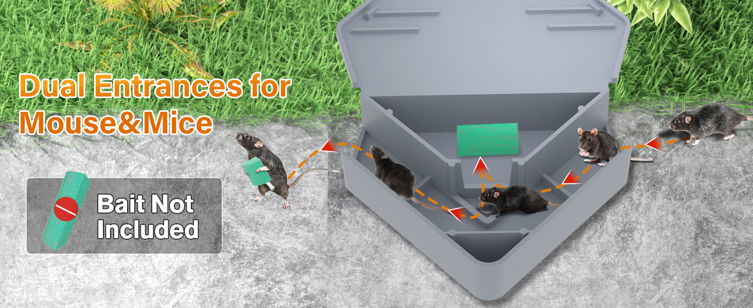 mouse stations mice station mouse box trap mice trap box