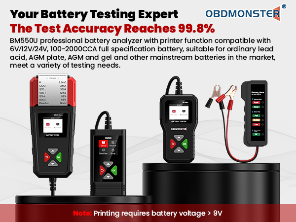 OBDMONSTER battery tester