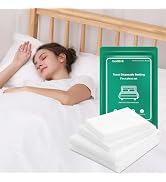 4 PCS Disposable Bed Sheet Queen Size, Travel Sheet for Hotel, Disposable Sheet for Travel Beddin...