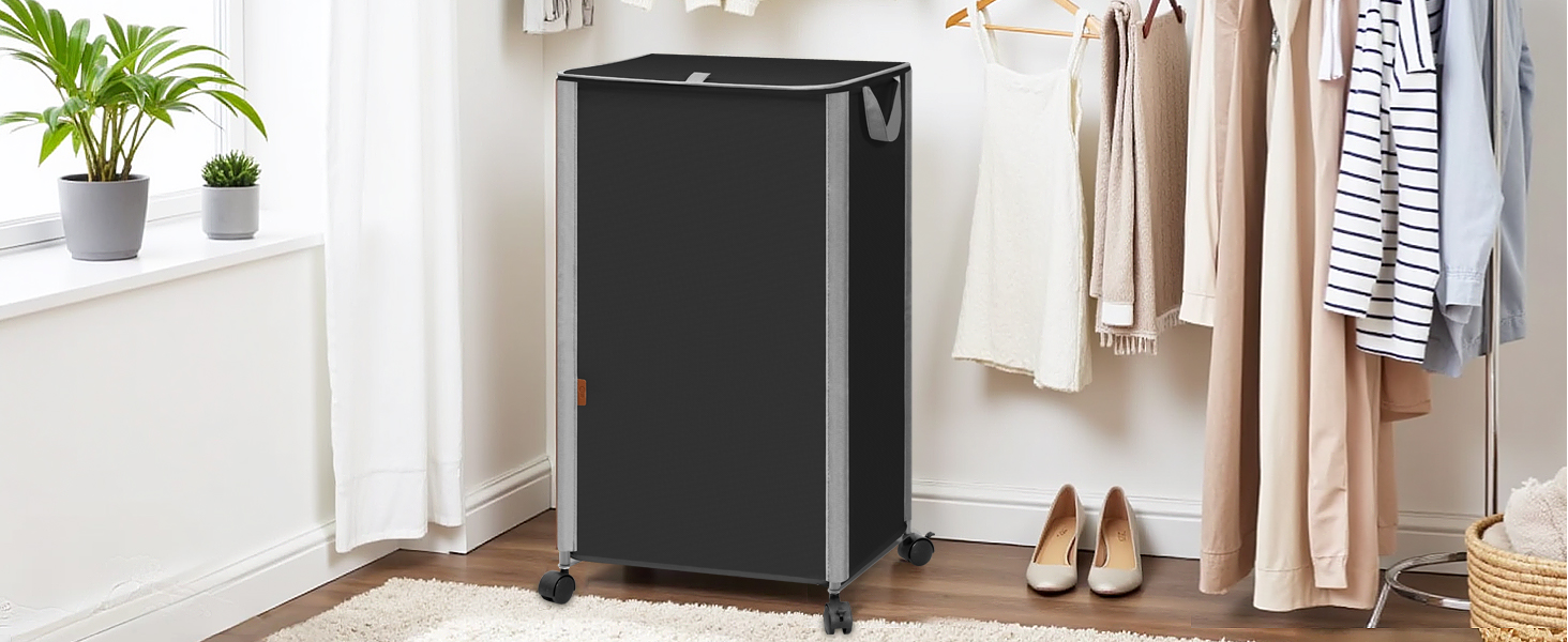 large hamper with lid