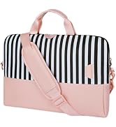 BAGSMART Laptop Bag for Women, 15.6 Inch Laptop Case Slim Computer, Work Briefcase, For Travel, P...