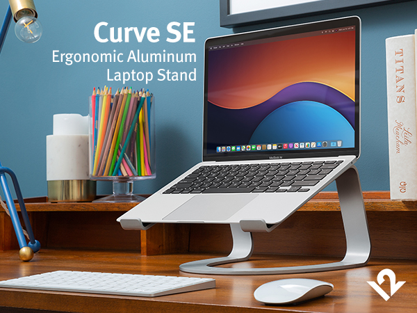 Curve SE Ergonomic Aluminum Laptop Stand