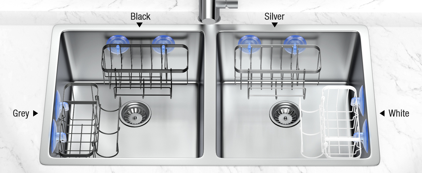 sponge holder for kitchen sink suction