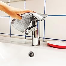 microfiber towels for bathroom,faucet,tile,marble cleaning
