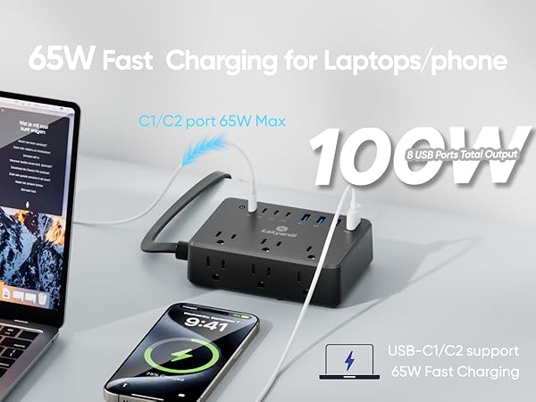 65W Fast charging