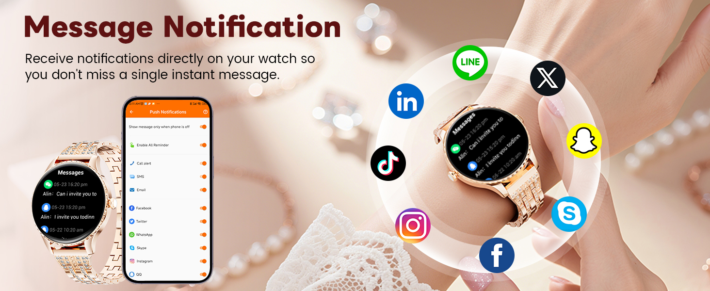 BENYAR SMART Smart Watches for Women