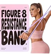 Figure 8 Resistance Bands for Women with User Manual, Upgraded Durable & Odorless Silicone for Ar...