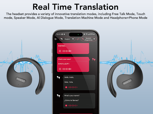 translator earbuds real time translating earbuds translation headphones language translator device