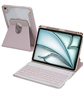 Mollenmell Keyboard Case for iPad Air 11, Pro 11, Detachable, 360° Rotating | Fits iPad Air 11 M3...