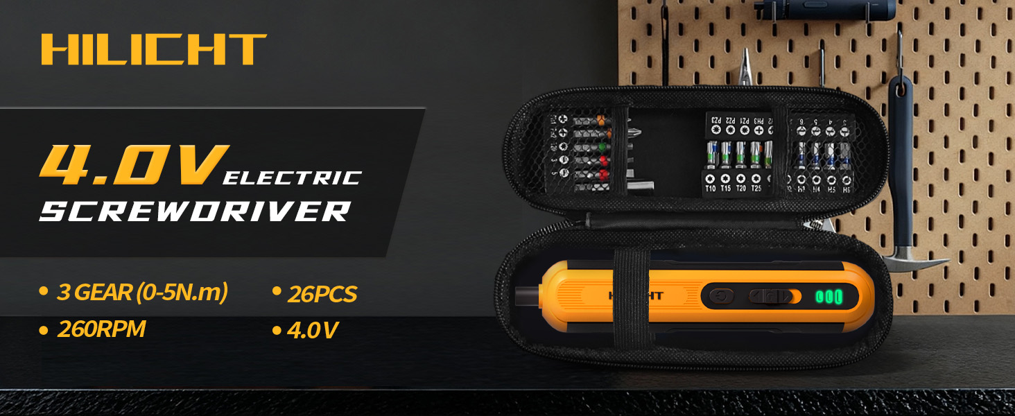 4V Cordless Screwdriver