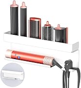 Oukimly Storage Hair Dryer Holder for Curling Iron Accessories, Hair Tool Organizer Wall Mount, C...