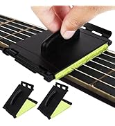 Shongbluu Guitar String Cleaner,Clean Fretboard Cloth Tool for Guitar/Violin/Bass/Ukulele/Mandoli...