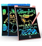 KOKODI Kids Toys 3 Packs LCD Writing Tablet, Colorful Toddler Drawing Pad Doodle Board Erasable, ...