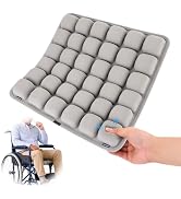 HLCZLUZ Seat Cushion, Office Chair Cushion with Storage Bag, Travel Seat Cushion for Airplane, Pr...