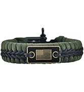 Paracord Survival Bracelet with Bow Shackle for Camping and Emergency