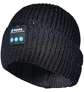 SYPVRY Bluetooth Beanie Headphones Wireless Knit Skull Cap with Speaker, Winter Music Headphones ...