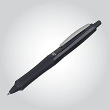 Photo shows Dr. Grip Full Black pen