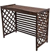 Akynjtbca Air Conditioner Fence Screen, A/C Fence Privacy Screen, AC Covers for Outside to Hide A...