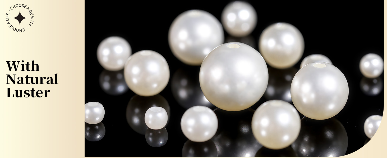 PEARL WITH NATURAL LUSTER