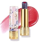Tinted Lip Balm with Colorful Serum Core, CATKIN Cute 2-in-1 Red Lip Balm Gloss, Moisturizing wit...