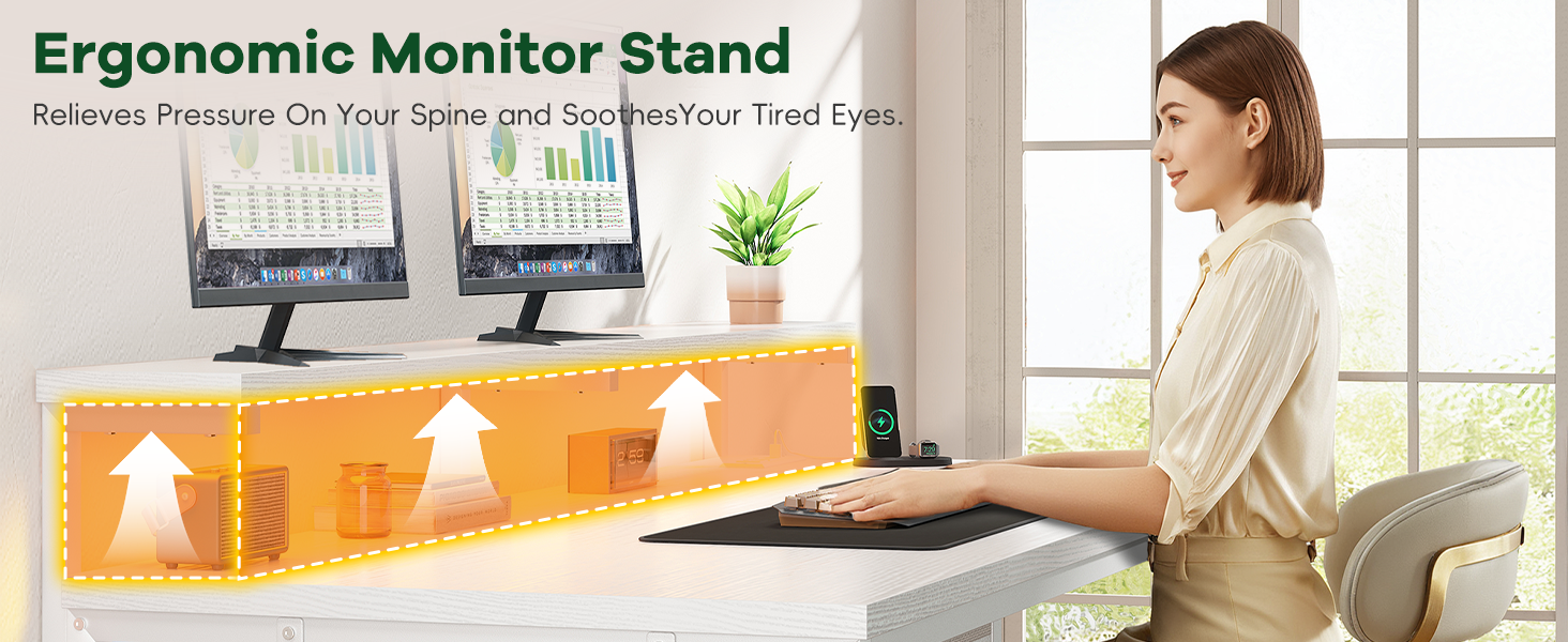 Ergonomic Monitor Stand