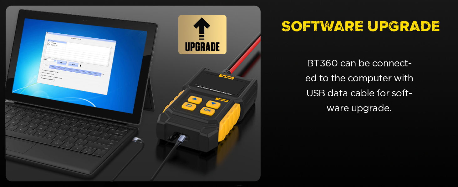 automotive battery tester