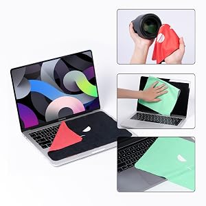 Microfiber suede cleaning cloth