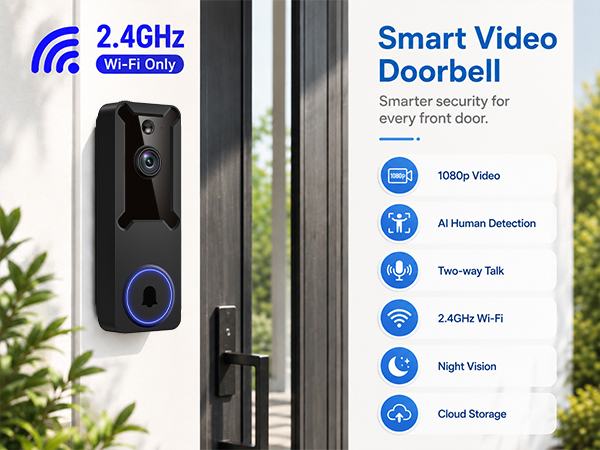 Wireless Doorbell Camera