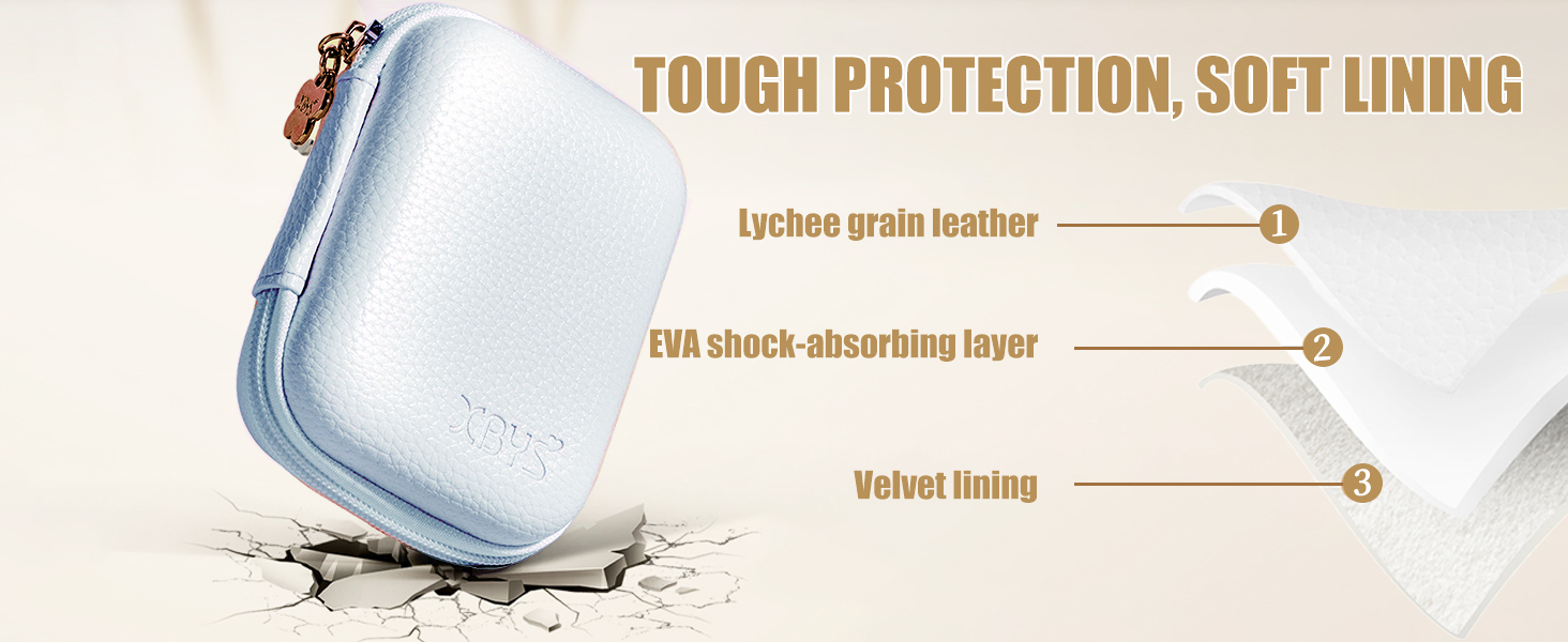 CAMKORY DC403 FHD 1080P Digital Point and Shoot Vlogging/ SD Card, Travel Carry Cases Bag