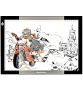 GAOMON B4 Size LED Light Box 5 Millimeters Ultrathin Light Pad USB Art Tracing Board for Sketch C...