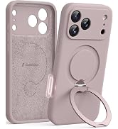 GolbinBox for iPhone 17 Pro Max Case with 360° Magnetic Stand, Light Taro | Compatible with MagSa...