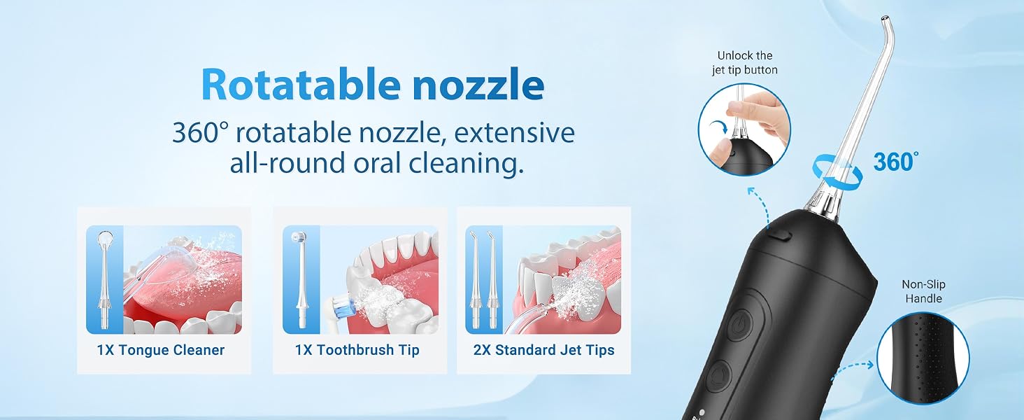 R REVA Dental Water Flosser - M159