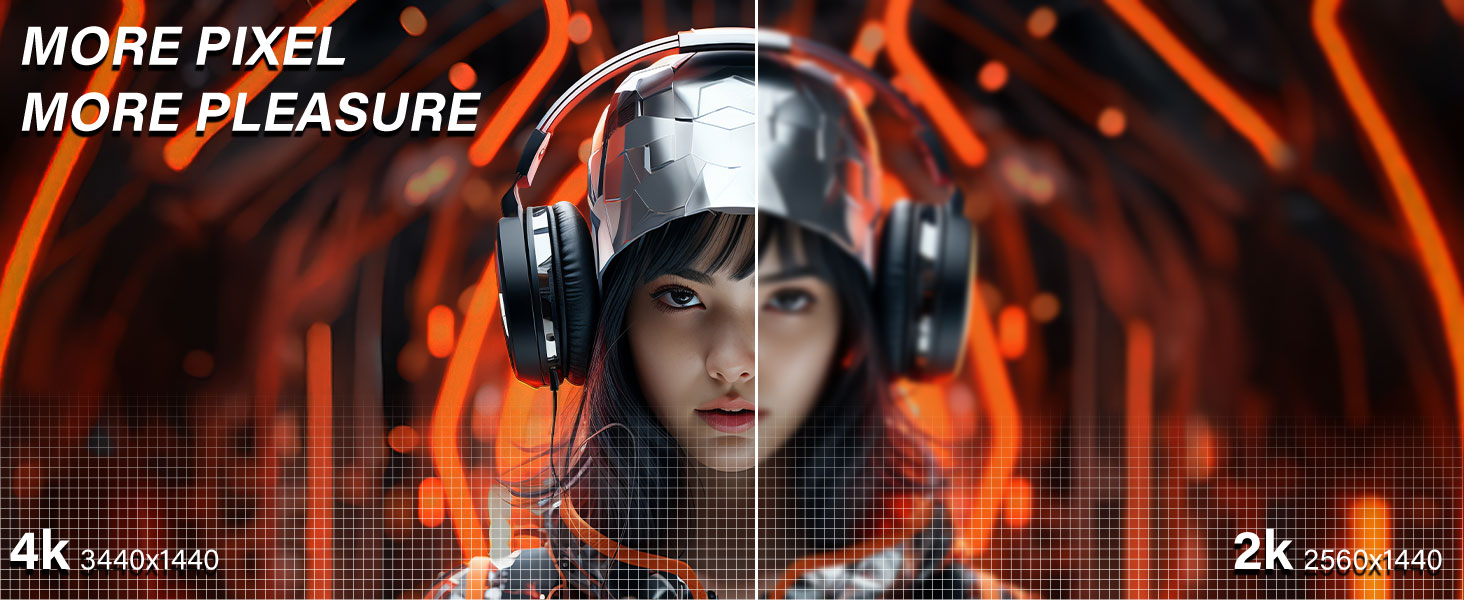 34 4k 165hz Monitor-Black