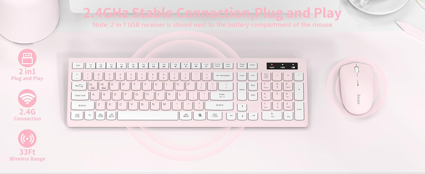 wireless keyboard and mouse 2
