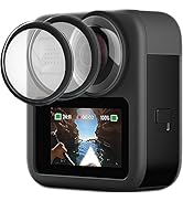 FiTSTILL 2 PCS Lens Protector Kit for Go Pro MAX Action Camera | High Transparent | 9H Hardness |...