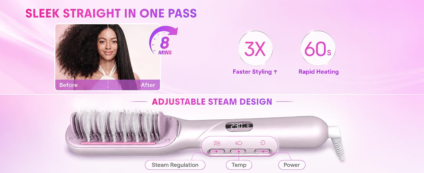 steam straightener