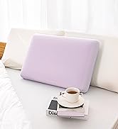 Cooling Pillow for Sleeping, Gel Memory Foam Pillow with Reversible Cover