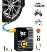 AstroAI L7 Mini Tire Inflator Portable Air Compressor,150 PSI Portable Tire Inflator for Car,Mini...