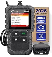 LAUNCH Creader 3001 OBD2 Scanner, Engine Fault Code Reader, Mode 6 & CAN Diagnostic Scan Tool, Wo...