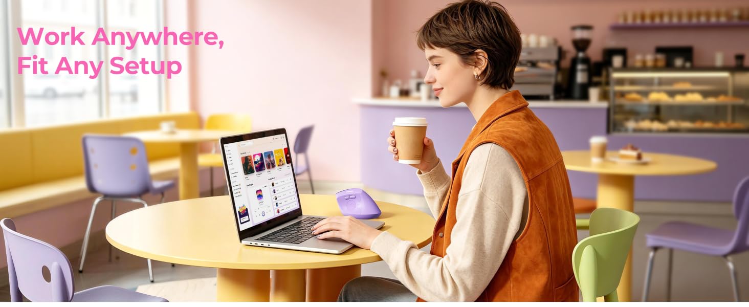 wireless ergonomic mouse