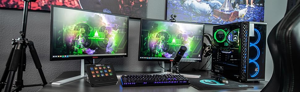 macro keyboard key pad gaming streaming deck stream cronus zen programmable shortcut customized