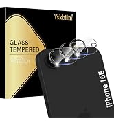 Yskbilm (3 Pack) Camera Lens Protector for iPhone 17e / iPhone 16e, Anti Scratch, Bubble Free,Tem...