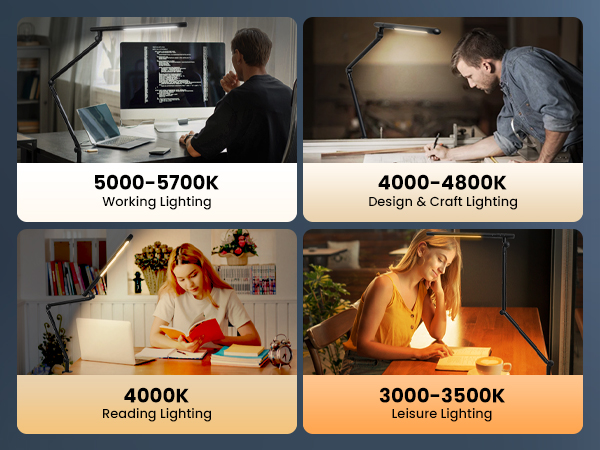 led desk lamp with base