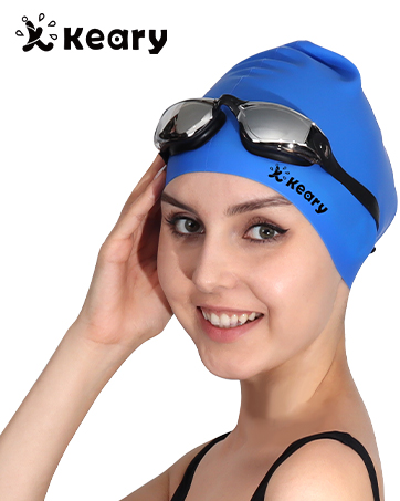 keary swim goggles cap for women men
