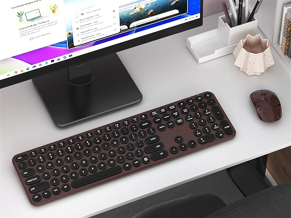 Wireless Keyboard and Mouse Combo