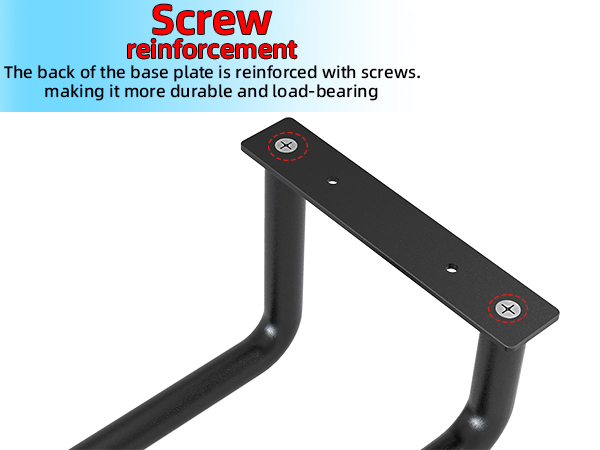 Double Towel Bar, 24 Inch Towel Rack for Bathroom Wall Mounted