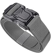 JUKMO Tactical Belt for Men, Military Rigger 1.5" Nylon Web Work Belt with Quick Release Heavy Du...