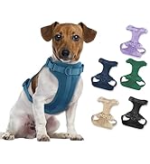 Wisedog No Pull Lightweight Dog Harness: Adjustable Breathable Pet Vest Harness with Soft & Comfo...