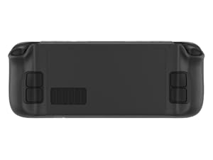 Steam Deck Case for LCD/OLED TPU Protective Crystal Clear Case, Molded Anti-Slip Hard Case Cover